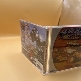 SEGA DREAMCAST VIDEO GAME 4 WHEEL THUNDER COMPLETE W CASE & MANUAL MIDWAY