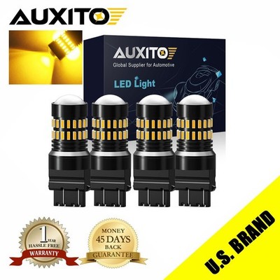 4x 3157 3457 3757 4057 4157 Amber LED Front Turn Signal Light Bulb 3155 3357 EAK