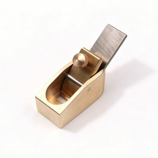 Thumb Plane Polished Woodworking Tool Miniature for Instrument Making, Luthiers