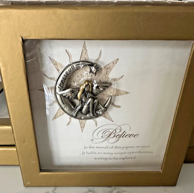 Patricia Darling Dash ''Believe'' Fairy Angel Moon Magic Star Brooch 2007 - RARE
