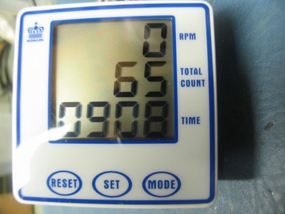 MONARK EXERCISE 881E UPPER BODY ERGOMETER 9371-69 DIGITAL METER/OCT