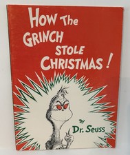 How The Grinch Stole Christmas by Dr. Seuss Random House 1988 Softcover PB