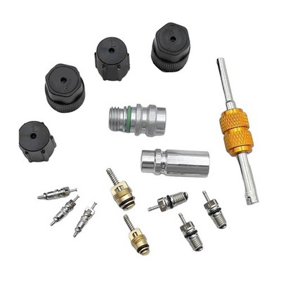 Valvole Centrali A/C per Auto , Kit Assortimento Aria Condizionata per Auto6490