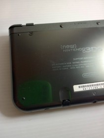 Nintendo New 3DS XL Handheld Gaming System Black Gray Dead Pixels SEE