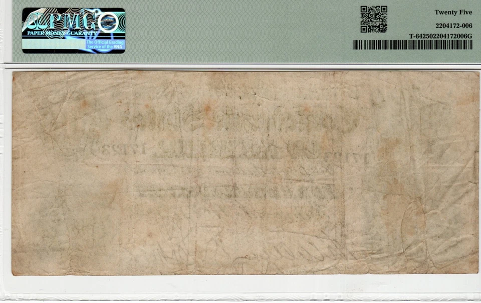 T-64 PF-2 1864 $500 Confederate Paper Money - PMG Very Fine 25 - Image 2 of 2