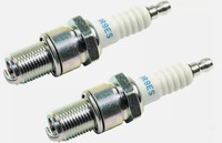 NGK ZüNdkerzen BR8ES Set 2 StüCk ZüNdkerze Mit Geschraubtem Nippel SAE NGK 5422