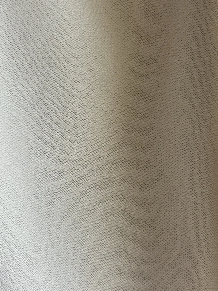 Blusa Top Camisa Victoriana Vintage XS/S Marfil Tela Crepé Borde de Encaje Largo Slv Foto 4 de 4