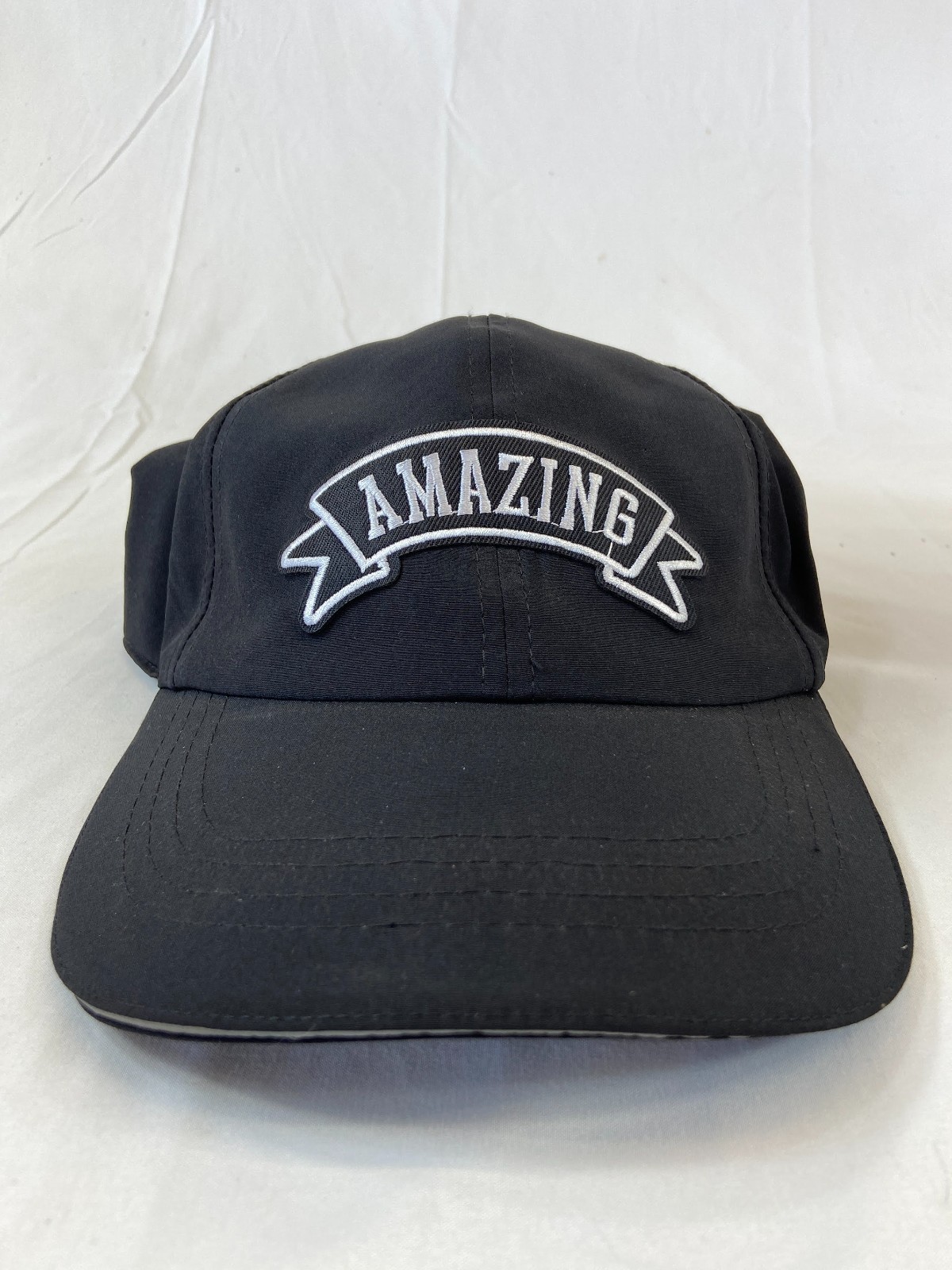 Amazing Baseball Cap Buckleback Hat Patch Black A… - image 10