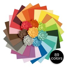 ALTENEW SINGLE SHEET SMOOTH CARDSTOCK  8.5" x 11.5" -216GSM 100 X COLOURS PICK