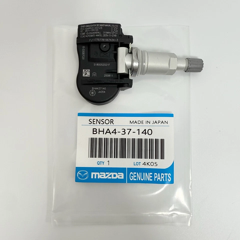 Paquete de 4 sensores de presión de neumáticos Mazda TPMS para Miata CX7 CX9 RX8 2004-2021 2 3 5 6  Foto 4 de 4