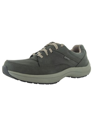Dunham Mens Stephen Waterproof Lace Up Sneaker Shoes, Dark Olive, US 7