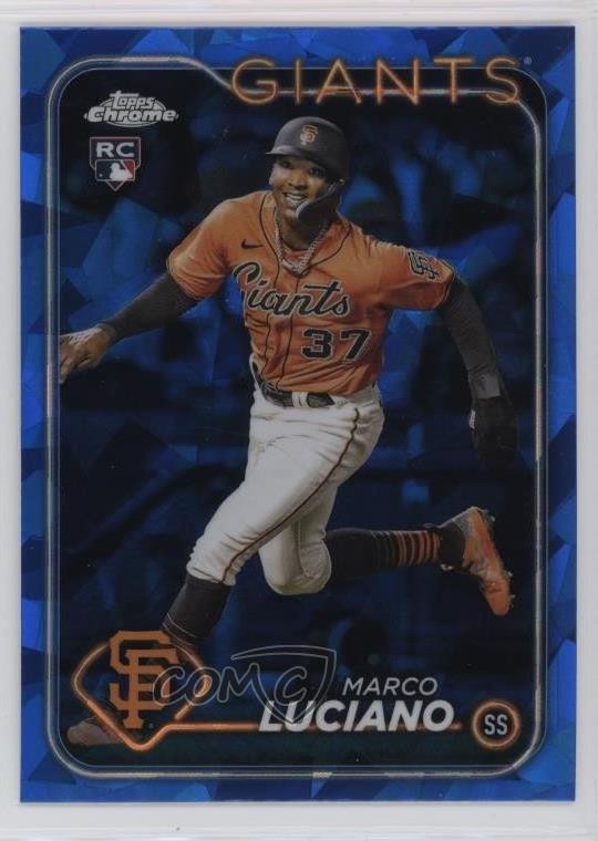 2024 Topps Chrome Sapphire Edition Marco Luciano #232 Rookie RC 18ye