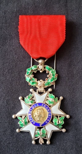 Order Legion of Honor Luxury Silver Gold 4th Republic by Marius Delande