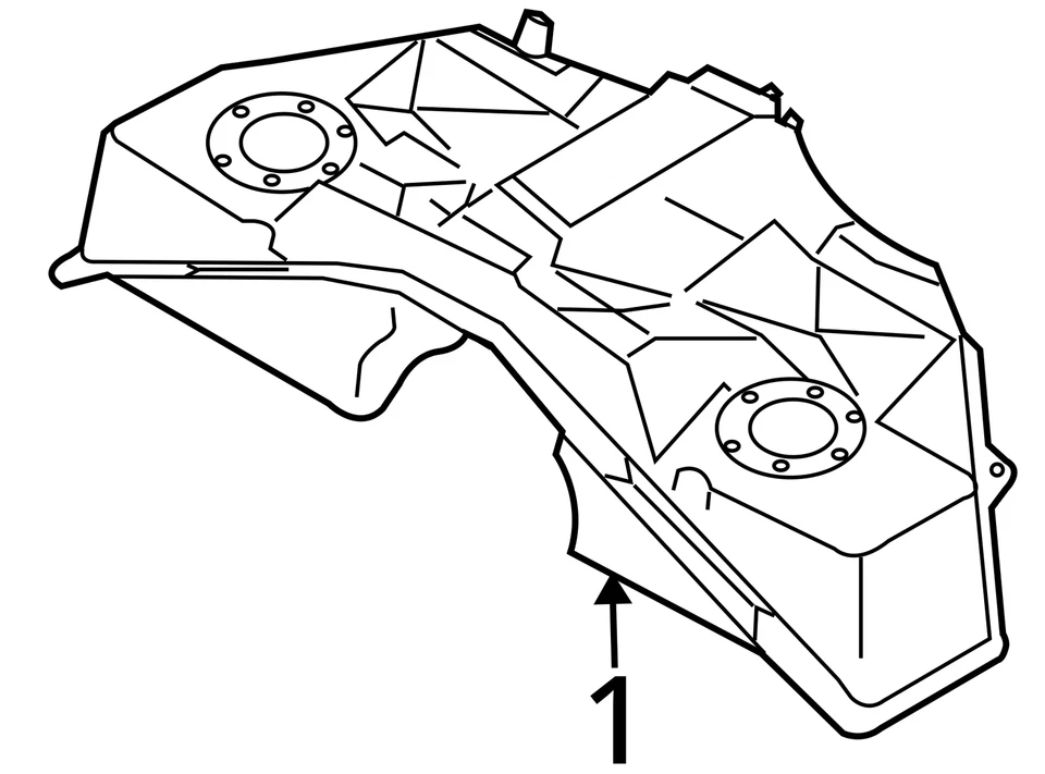 (LOCAL PICKUP ONLY) Fuel Tank Fits 14-19 INFINITI Q70 2649115 Foto 4 de 4