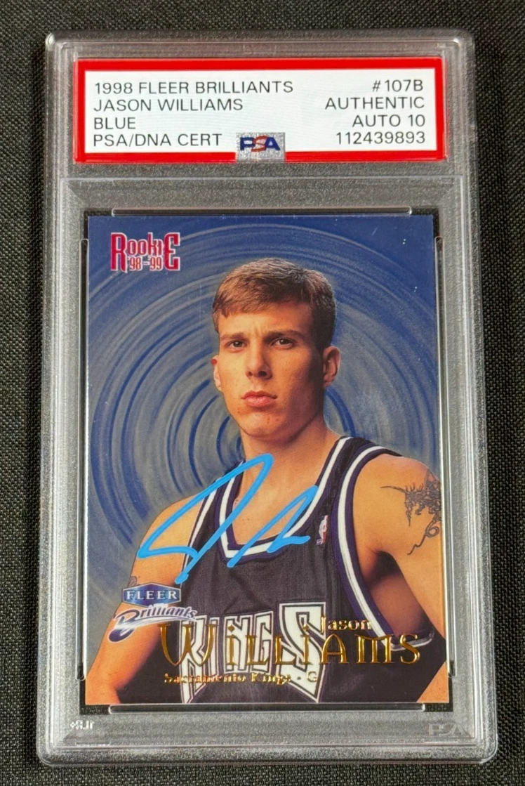Jason Williams Basketball Rookie Sports Trading Cards