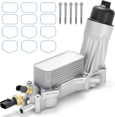 Aluminum Engine Oil Filter Housing with Cooler for Dodge Chrysler 3.6L V6