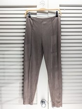 SHEIN Women  s Taupe/Brown Faux Suede Skinny Pants Leggings   Size M