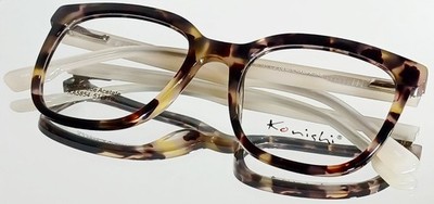 Original KONISHI KA5854 C2 Eyeglasses DEMI/CHAMPAGNE New Plastic 51-19-145 Japan