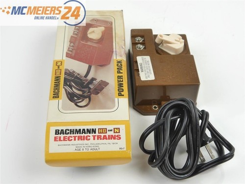 E226 Bachmann H0 N 6605 Transformador Transformador Power Pack GB 120 V / 6 VA | Zustand: Usado