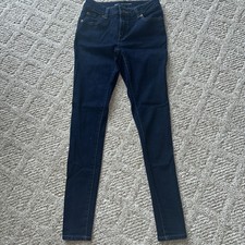 Womens INC Mid Rise Skinny Jeans, - Dk Indigo Sz 2