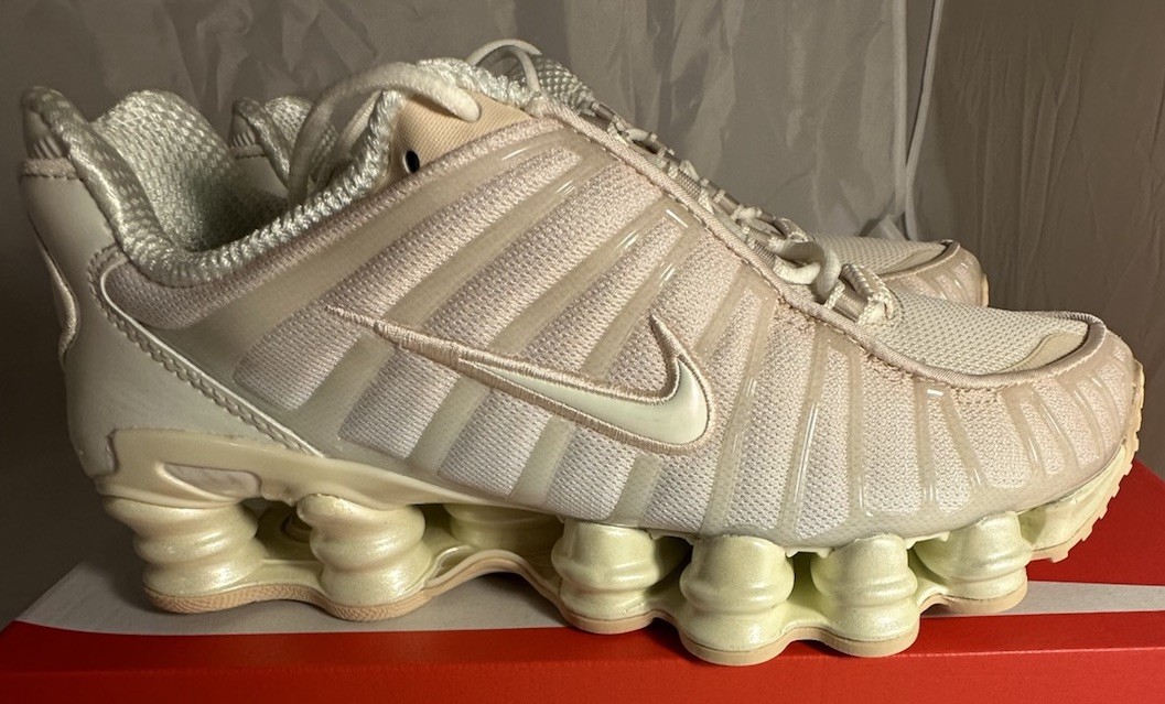 Size 8 - Nike Shox TL Pearl White Particle Pink W New With Box | eBay