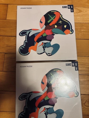 BRAND NEW 2019 Kaws NGV Stay Steady Jigsaw Puzzle 1000 Piece IN HAND (Sealed)