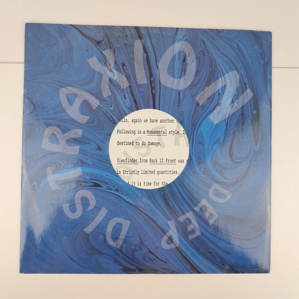 Back II Front Viewfinder 12" House Vinyl 1993 UK Deep Distraxion OILY 014 VG/VG - Image 2 of 4