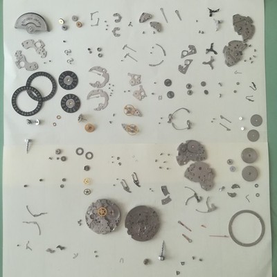 Citizen 8100 8100A 8110 8110A watch parts, Bullhead, Challenge timer