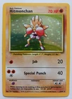 Hitmonchan Pokemon Card Holo WOTC 7/102 Base Set Rare Vintage 1999 Original LP