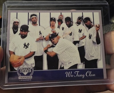 Wu-Tang Clan Yankees Hip-Hop Trading Card CUSTOM