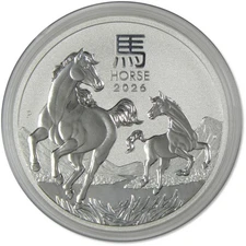 Australian Lunar Series III 2026 Year of the Horse 1 oz Silver Bullion