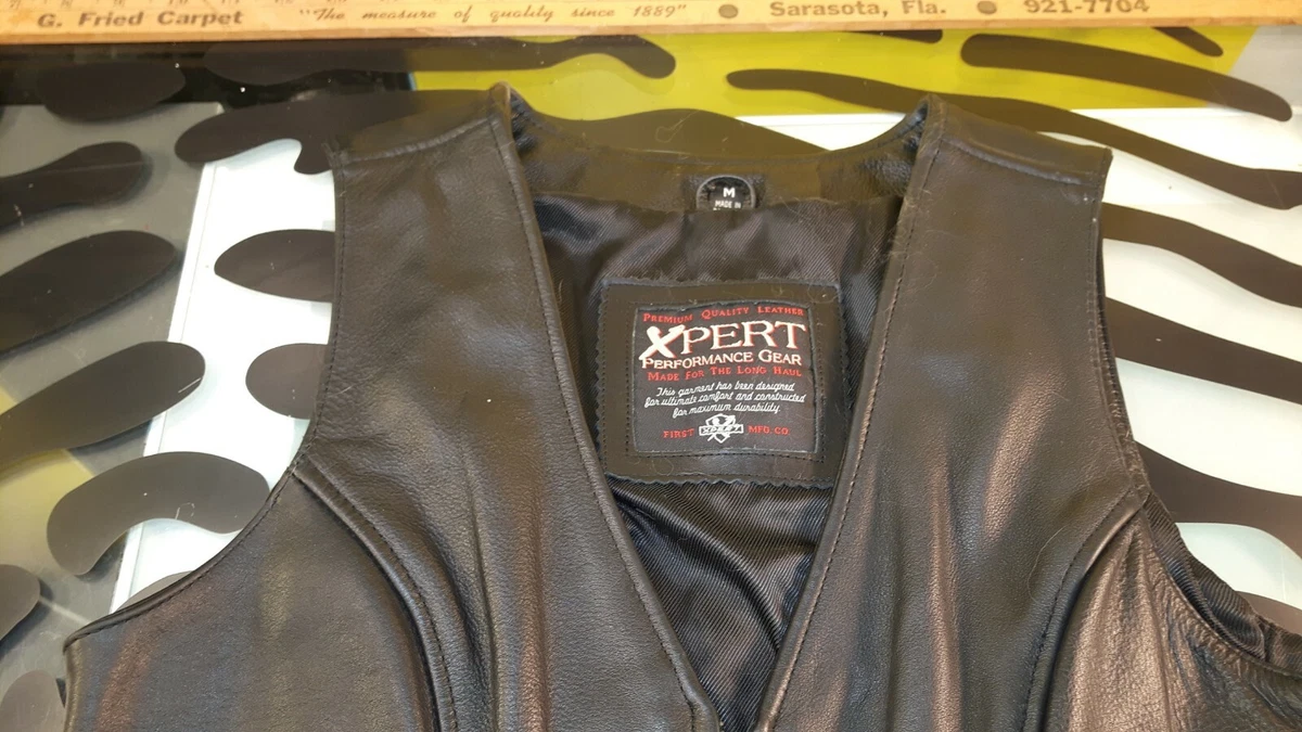 First leather vest hotsell