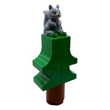 LEGO® Duplo Tanne mit Eichhörnchen Baum Wald MOC Tiere Tier Fantasie