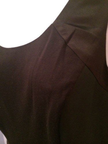 NEW The Limited Black Faux Leather Flare Mini Dress. Small. Looks GREAT! - Picture 3 of 5