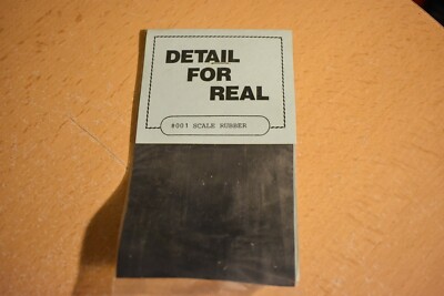 D&J Enterprises Detail for Real #1 Scale Rubber NEW SEALED