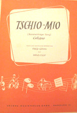 TSCHIO-MIO Bananentrager song /Calypso-  spartito d'epoca- 1957 - 4 pg