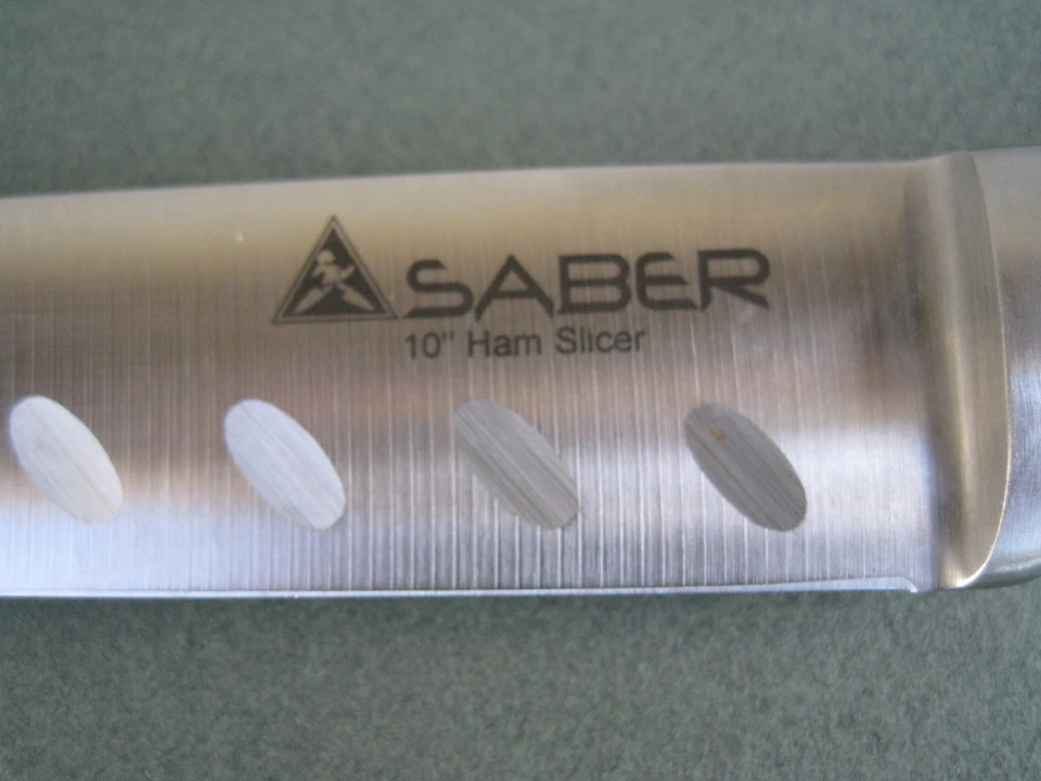 Cuchillo rebanador de jamón Saber de 10"" Foto 2 de 4