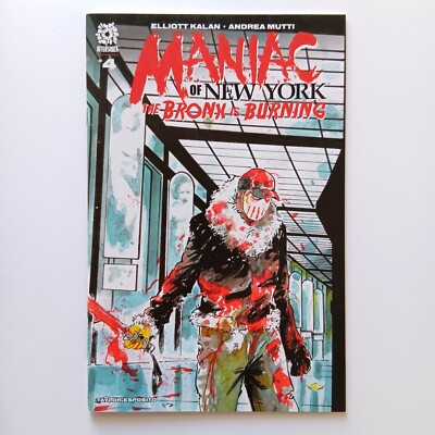 Maniac of New York Bronx is Burning #4 2022, Aftershock, Z 1+ VF+