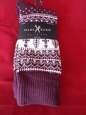 1 Pair Large Marc Ecko Cut  Sew Cotton Crew Socks 6-12