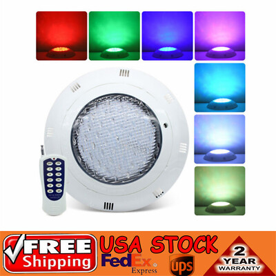 36W 360 LED RGB Schwimmbad Unterwasser Scheinwerfer Einbau Poollampe Beleuchtung