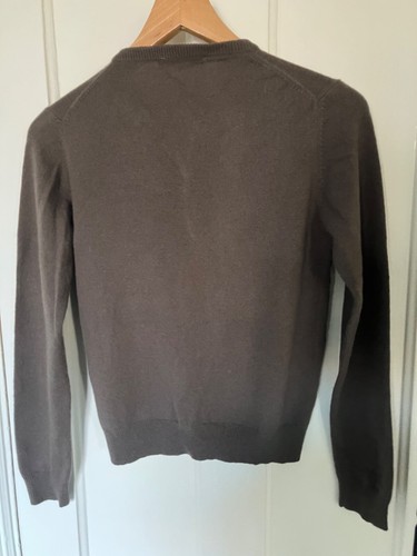 MARILYN MOORE - 100% cashmere mole brown cardigan - S - Picture 3 of 3