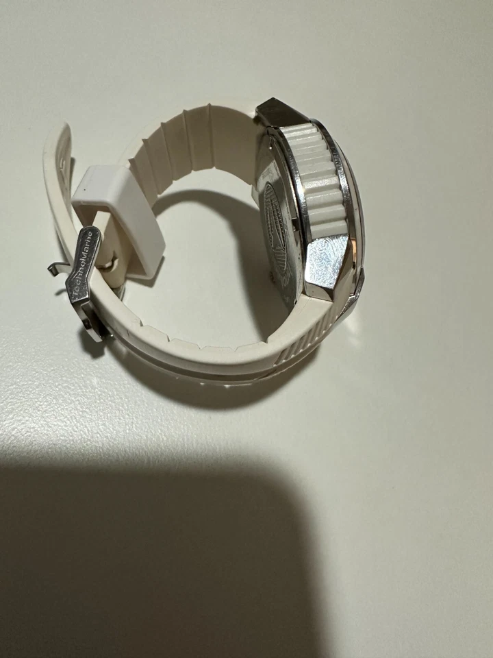 TechnoMarine TM UF6 Colors White Bezel White Silicone Quartz Ladies Watch - Image 3 of 4