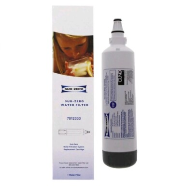 1 PACK Sub-Zero 7012333 Ice Maker Refrigerator Water Filter - White 