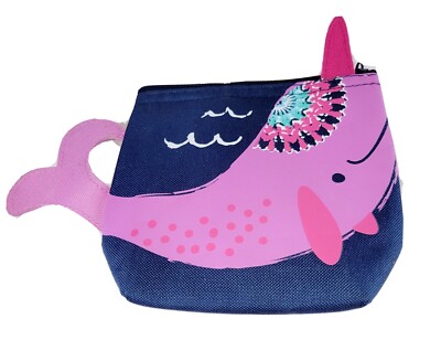 Thirty-One Narwhal Splash Thirtyone 31 Cool Zip Snacker, Great Gifts
