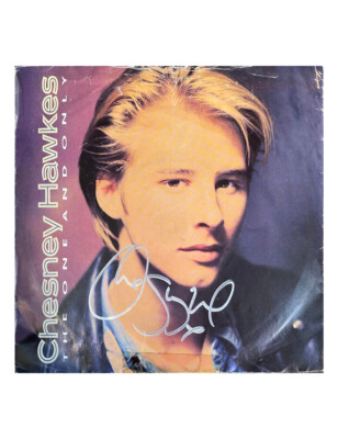 7'' Vinyl Signed by Chesney Hawkes 100% Authentic With Monopoly Events COA