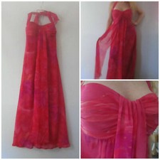 Intangible Size 10 Floral Elegant Maxi Dress