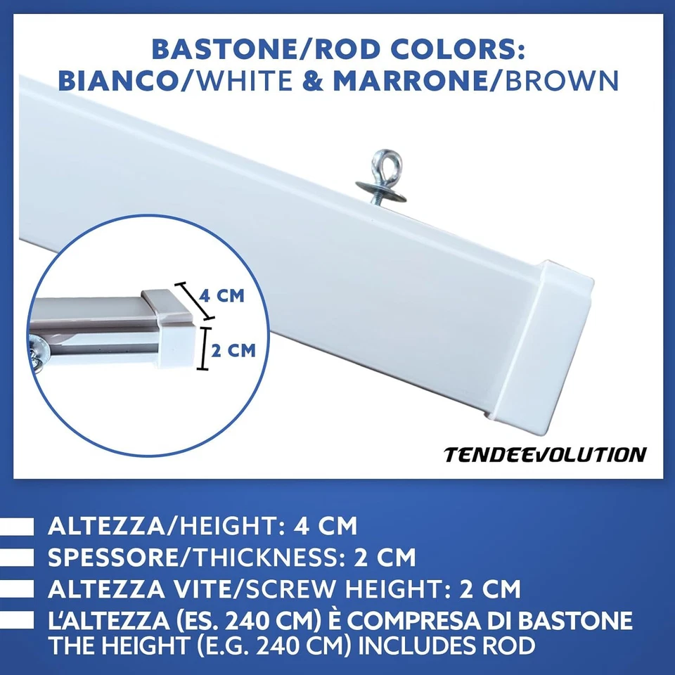Tenda Antimosche in Cordoncino, moschiera paramosche anti insetti vari colori - Immagine 3 di 4