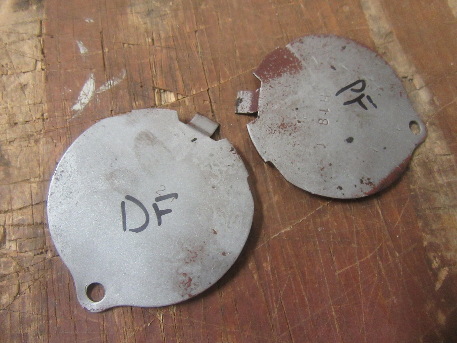1958 Pontiac Chieftain firewall top access cover trim pieces hot rod rat rod 
