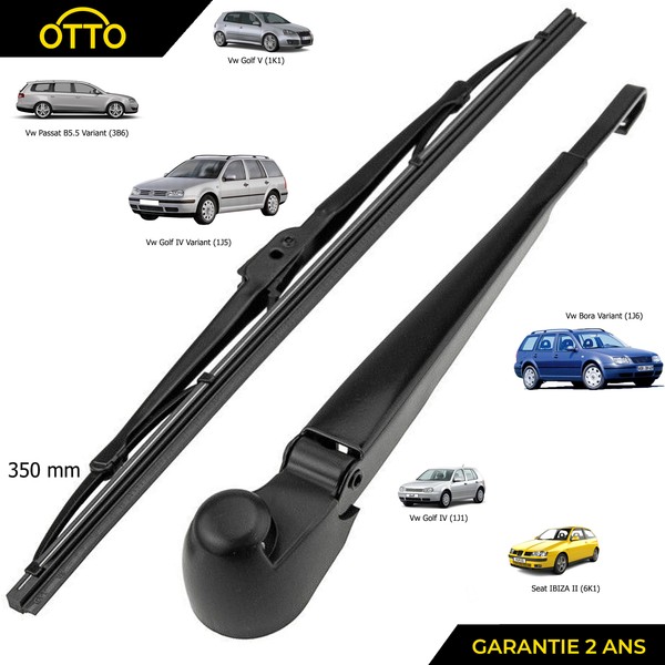 Heckwischerarm Mit Wischerblatt FüR VW Golf 4 Bora Passat B5.5 - 1J9955707-image