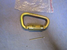 1 – Fusion Tacoma-4 Modified D Carabiner Steel Auto-Lock 50kN PT NEW